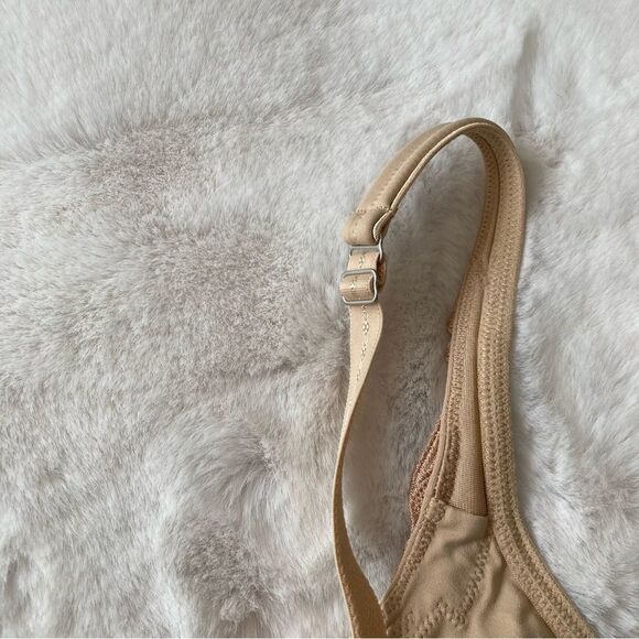 Soma Nude Wireless Bra Unlined 34C Tan Beige - Picture 5 of 8